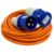 Crusader Products Male-to-Female 10M Extension Lead Cable, Heavy Duty, 240V 16A Camping Caravan Hook Up Cable.