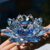Crystal Figurine Flower Decor Glass Ornaments for Home, Office Decoration, various colors – Sold by Amazon Haul Global