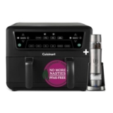 Cuisinart XXL10.4L Air Fryer with 2 X 5.2L Drawers and Free Salt/Pepper Mill