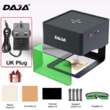 DAJA DJ6 Mini Portable Laser Engraver – DIY/ Bluetooth/ ON wood, paper, plastic, metal DAJA Official