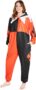 DC Comics Harley Quinn Womens Fleece Onesie with Hood, Fleece Loungewear – Gifts for Her