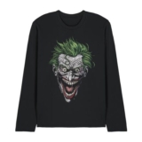 DC Comics Joker Long Sleeve T-Shirt Black