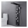 DEAL STACK – Keokbon Shower Tower 304 Stainless Steel, Multi-Function, Black