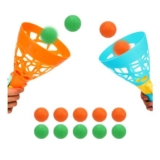 DEAL STACK – Pop and Catch Ball Game: 10 Balls, 2 Baskets