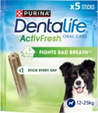 DENTALIFE ActivFresh Medium Dental Chicken Dog Chews 5 Sticks