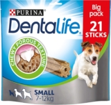 DENTALIFE Small Dental Chicken Dog Chews 21 Sticks (Pack of 3)