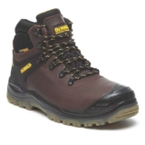 DEWALT Size 7 Brown Waterproof Steel Toe Cap Safety Boots (Free C&C)