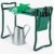 DIVCHI Garden Kneeler Seat With Handles Heavy Duty Portable Foldable Foam Padded Gardening Knee Pad Stool Kneeling Bench With Tool Bag
