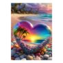 DIY Crystal Love Heart Stone Diamond Painting