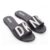 DKNY Black Wanda Logo Sandals