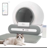 DOEL 65L Self-Cleaning Cat Litter Box App Control, ONLY Supports 2.4G with code – UK stock – TOPSNS Store