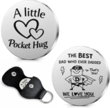 Dad Gifts-Pocket Hug-Birthday Gift for dad from Daughter-Fathers Day Gifts from Daughter