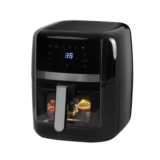 Daewoo 8L Dual-Zone Digital Air Fryer with Window and Presets