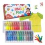DagouColor Finger Paint Set, Washable, 24 Colors, 36ml