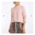 Dalla Knitted Crew Neck Jumper Pink