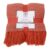 Dalston Knitted Throw – Orange