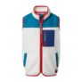 Damara Kids Shaun the Sheep Sherpa Gilet – Woolly/Ocean Blue