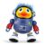 Dancing Space Duck Robot with Colorful LEDs and Music