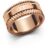 Daniel Wellington Rose Gold Stainless Steel Ring, One Size
