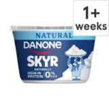Danone Skyr High Protein 0% Fat Natural Yoghurt 480g (Clubcard Coupon)