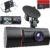 Dash Cam Front and Rear Inside 3 Channel Dashcam for Cars 1080P with SD Card, 3 Ways Triple Camera with IR Night Vision, G-sensor, Loop Recording, Parking Monitor