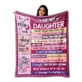 Daughter Blanket Gift 50 X 60 Soft Throw