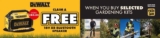DeWalt – Claim A Free Speaker When You Buy Selected Gardening Kits