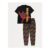 Deadpool Black Short Sleeve Pyjamas