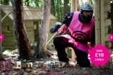 Delta Force Paintball Day for up to 10 People 50 Paintballs Each 16 UK Locations – Each