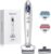Derma Stamp 140 Pins, Microneedling EMS Vibration Light Care, Microneedling Stamp with 2 Replaceable Heads (0.5mm) for Women & Men Facial Care/Beard/Hair Growth(bio 6, Silver White)