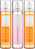 Designer Fragrances 3 Pack Assorted Bundle – Tu Est Belle & 2 Moizelle – Womens Feminine Body Mist Spray Bottles 250ml
