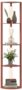 Dimming LED Floor Lamp with Shelves, Brown – Sold & Shipped by MH STAR UK LTD