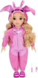 Disney ILY 4ever Angel 45cm / 18 Doll With Blonde Hair, Officially Licensed by Jakks Pacific, Includes Adorable Lilo & Stitch Inspired Pink Onesie with Ears, Slides & Toothbrush, Gift for Girls 6