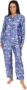 Disney Lilo & Stitch Womens and Girls Long Satin Pyjama Set Two Piece Pyjamas Silk Satin