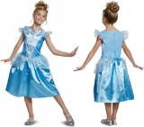 Disney Princess Cinderella Dress Up for Girls, Officially Licensed Disney Cinderella Fancy Dress, Available in 3-4, 4-6, 7-8 years