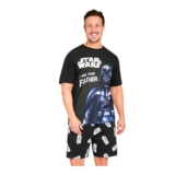 Disney Star Wars Mens Pajama Set Baby Yoda Darth Vader