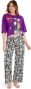 Disney Stitch Womens Pyjamas Set, Cosy Nightwear Long PJs Comfy Loungewear for Adults Teenagers, Stitch Gifts for Women