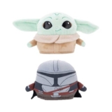 Disneys Reversible Grogu and Mandalorian Plush Toy
