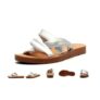 Divaz Luxe Zurich Womens Sandal – Silver