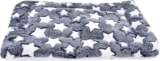 Dog Bed Mattress Multipurpose Machine Washable Puppy Mat Cushions for Small/Medium/Large Dogs and Cat Cages XZ006 (61 41 CM, Blue Background & White Stars)