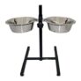 Dog Puppy Food Water Bowl Elevated Pet Dish