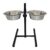Dog Puppy Food Water Bowl Elevated Pet Dish