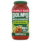 Dolmio Bolognese Original Pasta Sauce Family Size Jar 675g – £1.93 S&S
