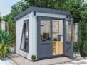 Dominator Classic Insulated Garden Office – 2.5 x 2.5m – W/Code
