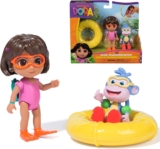 Dora, Splash-Splash Adventure Pack, with Dora and Boots Toy Figures and Accessories, Kids Toys for Girls and Boys Ages 3 and Up