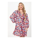 Dorothy Perkins Petite Ditsy Floral Button Front Mini Dress