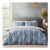 Double Blue & Yellow Moon Duvet Cover Set