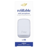 Dove Original Anti-Perspirant Starter Kit deodorant styled to last with 72h odour protection,dermatologically tested 1 x case, 1 x 35 ml