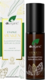 Dr Organic Evoke Awaken Illuminating Serum Elixir, Hydrate Skin, Day Serum for Glowing Complexion, with Neroli & Resurrection Extract, Certified Organic, 30ml