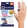 Dr. Arthritis Doctor Developed Finger Splint- Padded Finger Splints for Straightening – (Pink, S/M, Single)